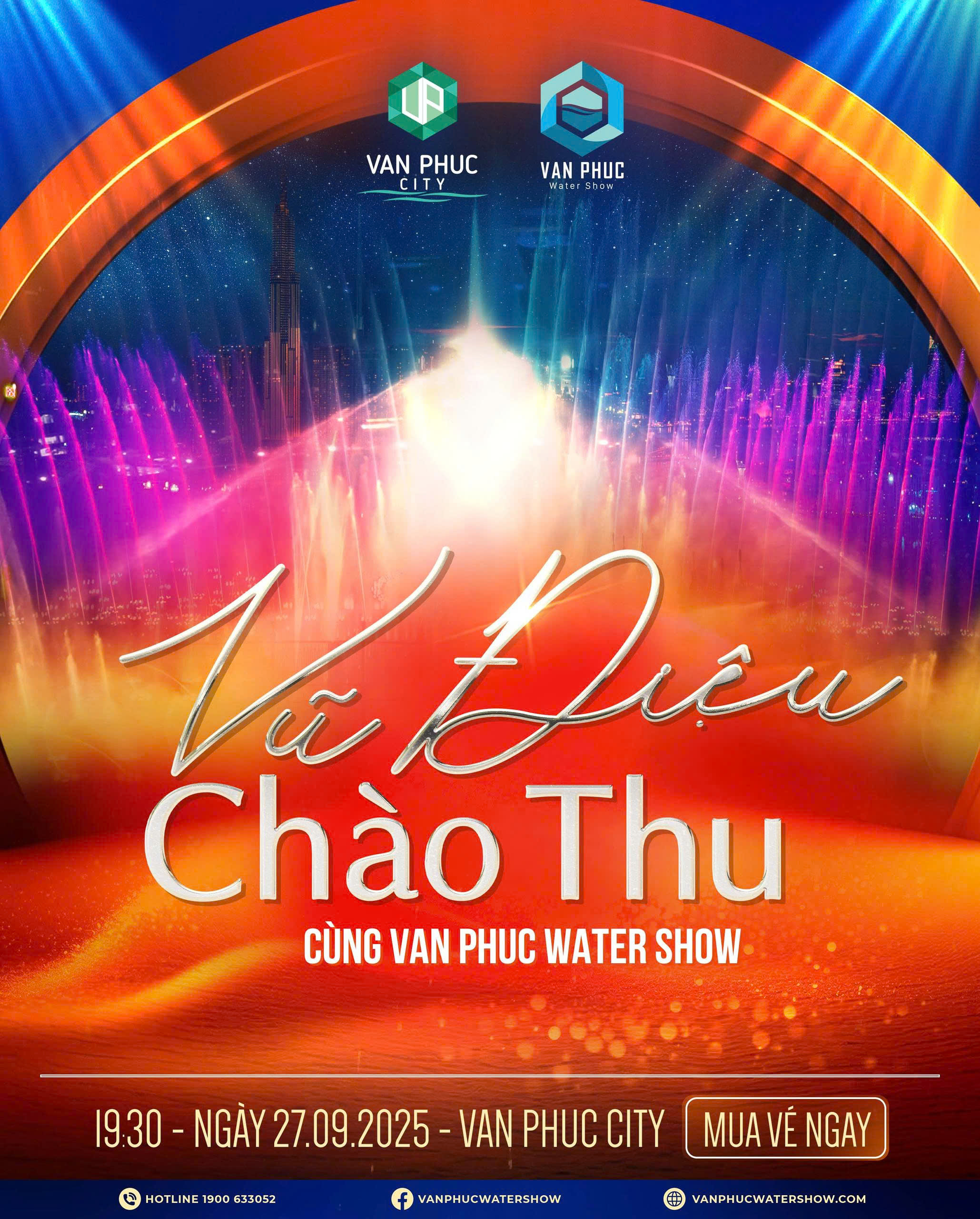 VŨ ĐIỆU CHÀO THU CÙNG VAN PHUC WATER SHOW 2709